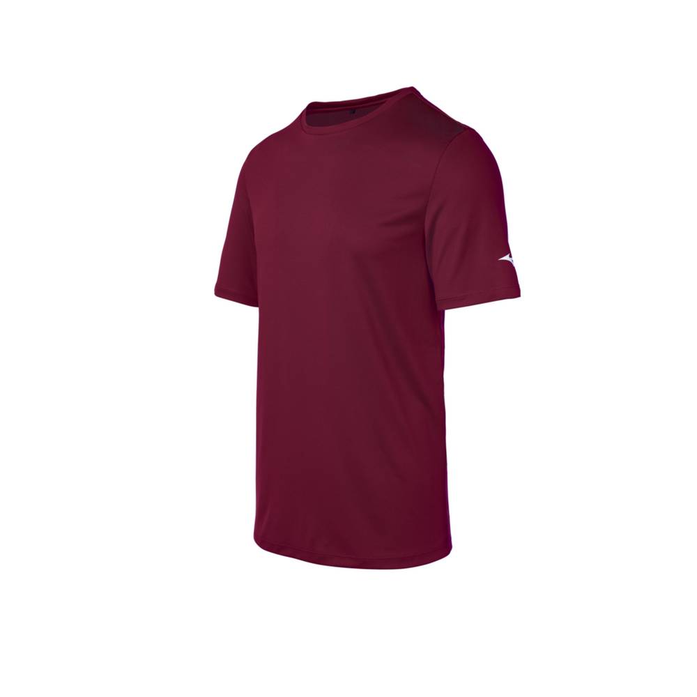 Camiseta Mizuno Mizuno - Homem - Bordeaux - OIAKW8023